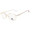 Occhiali da Vista Ovali Rossi da Donna - FE-M220 | Foureyes Collection