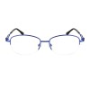 Occhiali da Vista Ovali Mezza Montatura Rossi da Donna - FE-M221 | Foureyes Collection