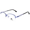 Occhiali da Vista Ovali Mezza Montatura Rossi da Donna - FE-M221 | Foureyes Collection