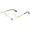 Occhiali da Vista Ovali Mezza Montatura Rossi da Donna - FE-M221 | Foureyes Collection