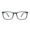 Occhiali da Vista Rettangolari Nero Rosso da Donna - FE-T601 | Foureyes Collection