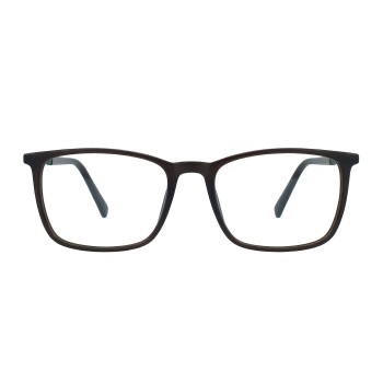Occhiali da Vista Rettangolari Nero Blu da Uomo - FE-T601 | Foureyes Collection