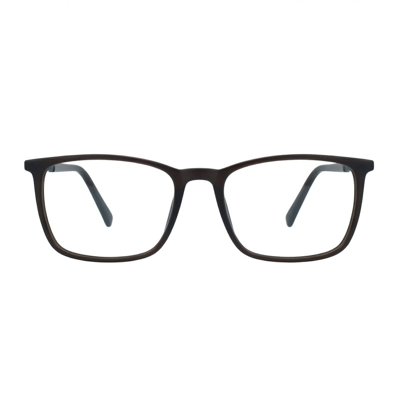 Occhiali da Vista Rettangolari Nero Rosso da Donna - FE-T601 | Foureyes Collection