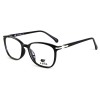 Occhiali da Vista Quadrati Arrotondati Neri da Uomo - FE-T602 | Foureyes Collection
