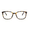 Occhiali da Vista Quadrati Arrotondati Neri da Uomo - FE-T602 | Foureyes Collection