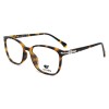 Occhiali da Vista Quadrati Arrotondati Neri da Uomo - FE-T602 | Foureyes Collection