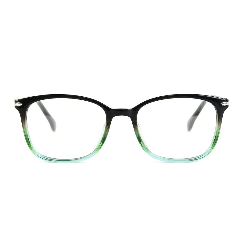 Occhiali da Vista Quadrati Arrotondati Neri da Uomo - FE-T602 | Foureyes Collection