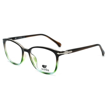 Occhiali da Vista Quadrati Arrotondati Neri da Uomo - FE-T602 | Foureyes Collection
