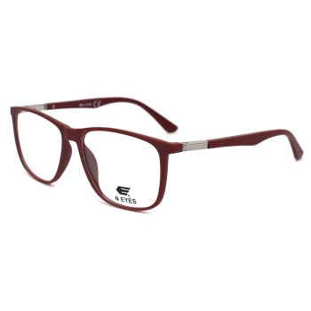Occhiali da Vista Rettangolari Neri da Uomo - FE-T603 | Foureyes Collection