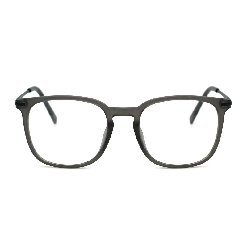 Occhiali da Vista Quadrati Arrotondati Neri da Uomo - FE-T604 | Foureyes Collection