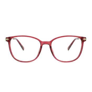 Occhiali da Vista Quadrati Arrotondati Rosa da Donna - FE-T605 | Foureyes Collection