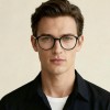 Occhiali da Vista Tondi Neri da Uomo - FE-T606 | Foureyes Collection