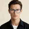 Occhiali da Vista Tondi Neri da Uomo - FE-T606 | Foureyes Collection