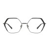 Occhiali da Vista Poligonali Gialli da Donna - FE-X801 | Foureyes Collection