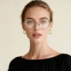 Occhiali da Vista Poligonali Gialli da Donna - FE-X801 | Foureyes Collection