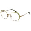 Occhiali da Vista Poligonali Gialli da Donna - FE-X801 | Foureyes Collection