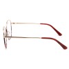 Occhiali da Vista Poligonali Rossi da Donna - FE-X802 | Foureyes Collection