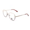 Occhiali da Vista Poligonali Rossi da Donna - FE-X802 | Foureyes Collection