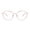 Occhiali da Vista Tondi Rosa da Donna - FE-X803 | Foureyes Collection