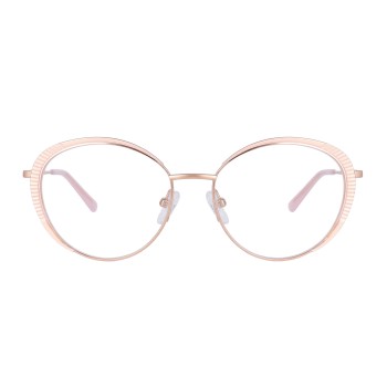 Occhiali da Vista Tondi Rosa da Donna - FE-X803 | Foureyes Collection