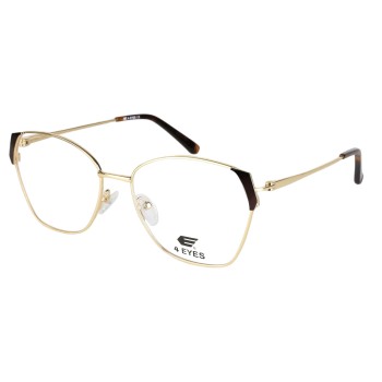 Occhiali da Vista Tondi Panto Rossi da Donna - FE-X804 | Foureyes Collection