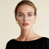 Occhiali da Vista Tondi Panto Rossi da Donna - FE-X804 | Foureyes Collection
