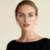 Occhiali da Vista Tondi Panto Rossi da Donna - FE-X804 | Foureyes Collection